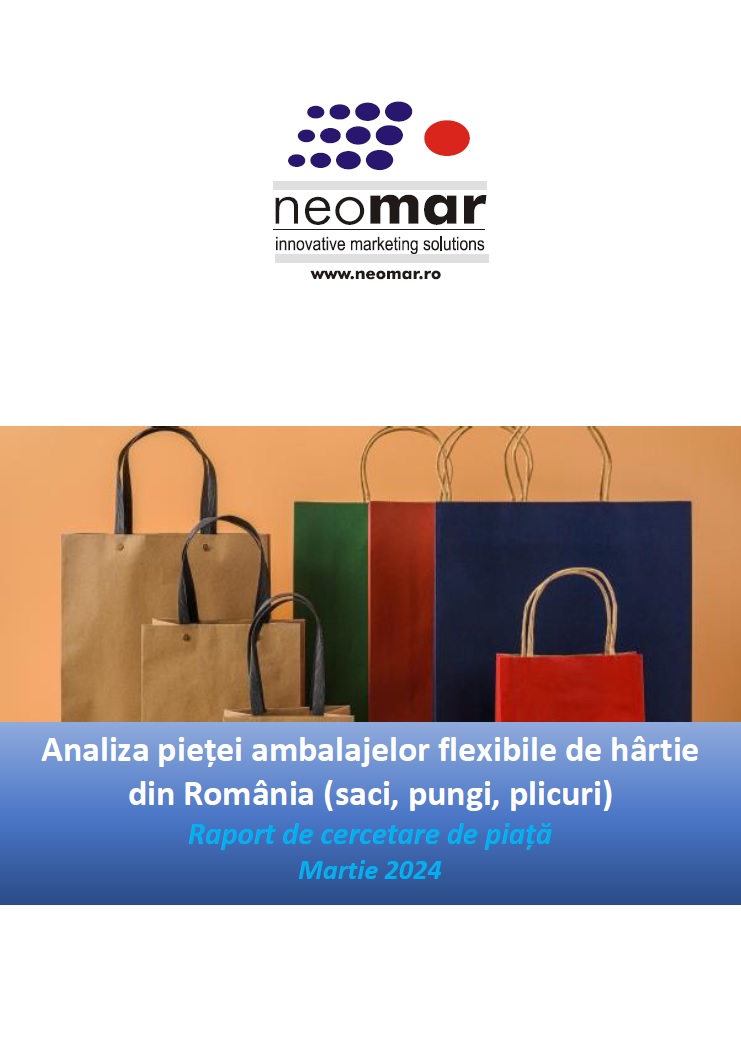Analiza pieței ambalajelor flexibile de hârtie din România (saci, pungi, plicuri) – 2024