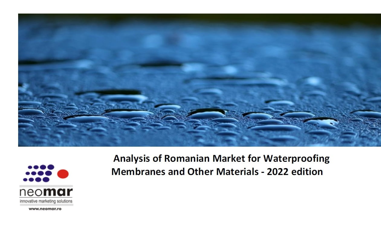 Piata membranelor bituminoase si sintetice din Romania – editia 2022