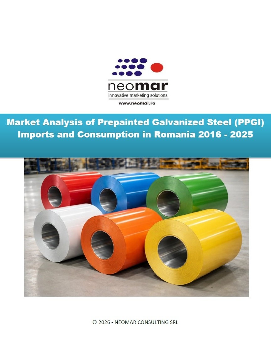 Analiza importurilor și consumului de tabla prevopsita din otel zincat în România - 2016-2025 4 - Cercetare de piață și consultanță de marketing Analiza importurilor și consumului de tabla prevopsita din otel zincat în România – 2016-2025