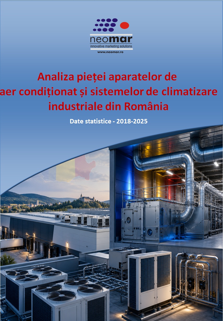 Analiza pietei locale de sisteme de climatizare industriala si comerciala din România – 2018-2025 (editia Iunie 2026)